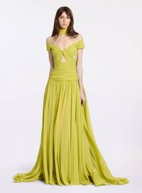 Mela Verde Silk Dress