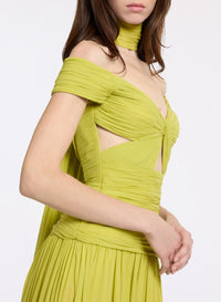 Mela Verde Silk Dress
