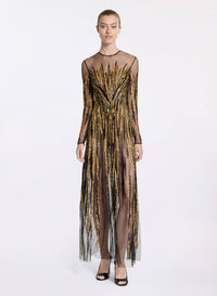 Bead Embroidered Dress