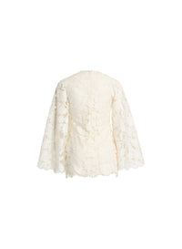 Tulle Embroidered Short Dress