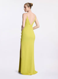 Crystal Bow Embellished Dress