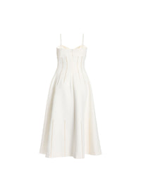 Stud Embellished Midi Dress