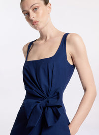 Bow Detail Midi Dress