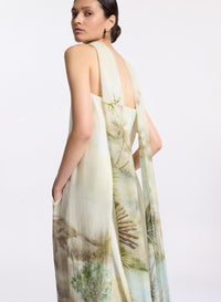 Strapless Oasis Linen Dress