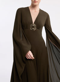 ELIE SAAB Silk Kaftan