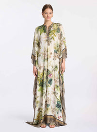 Savannah Print Chiffon Kaftan