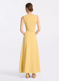 Elephant Buckle Midi Dress