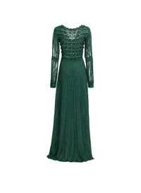 Absinthe Green Crochet Dress