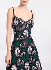 Macramâ€š Midi Dress