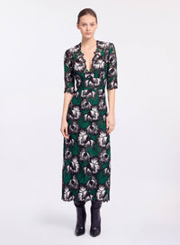 Macramâ€š Midi Dress