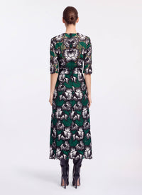 Macramâ€š Midi Dress