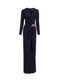 Crystal Embellished Long Dress