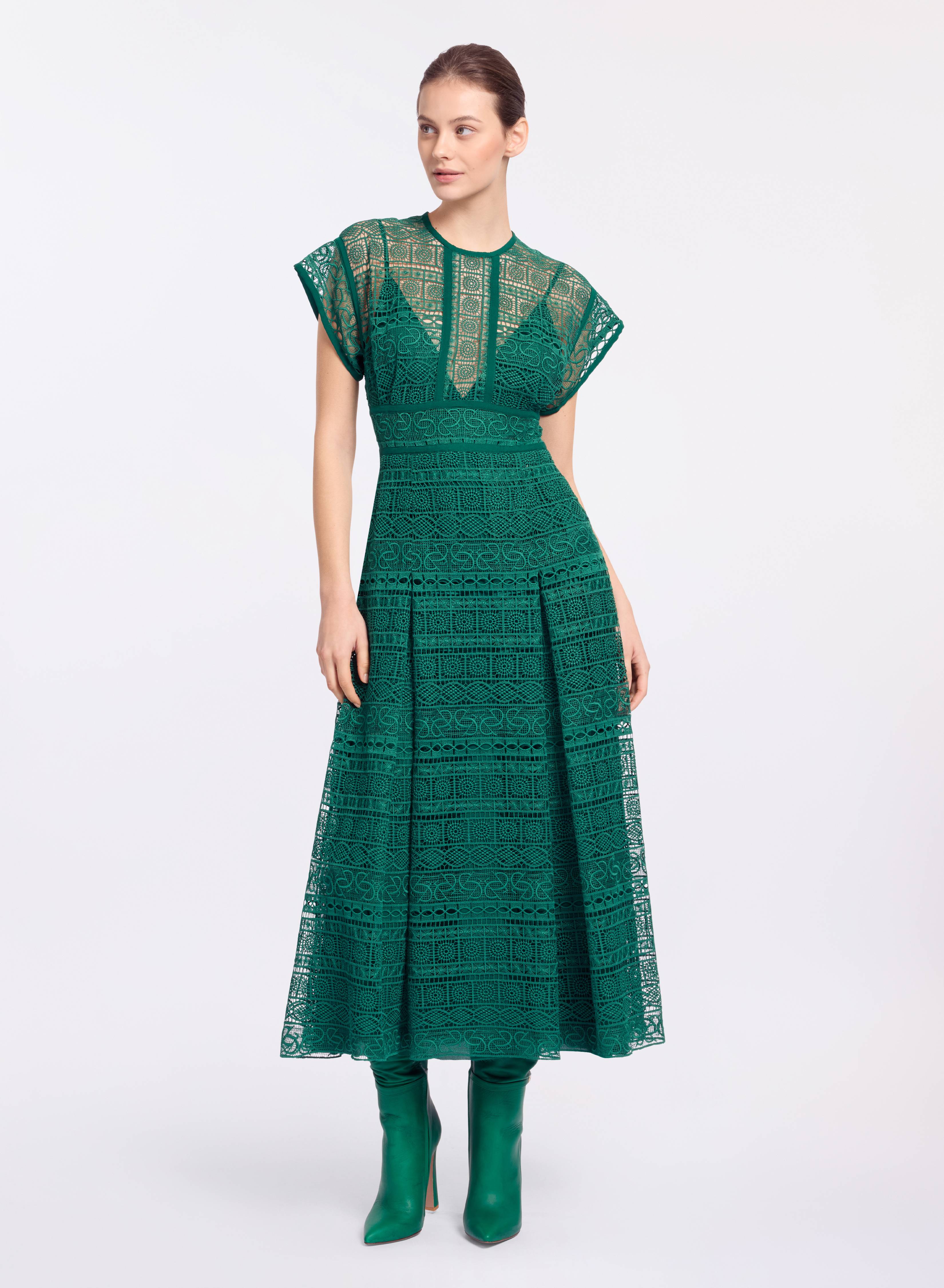 elie saab Macram midi dress Absinthe Green Top Sellers | Clothing elie saab Macram midi dress Absinthe Green Top Sellers | Clothing