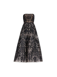 Sequin Embroidered Tulle Dress