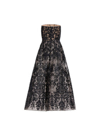 Sequin Embroidered Tulle Dress