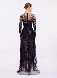 Embroidered Long Dress