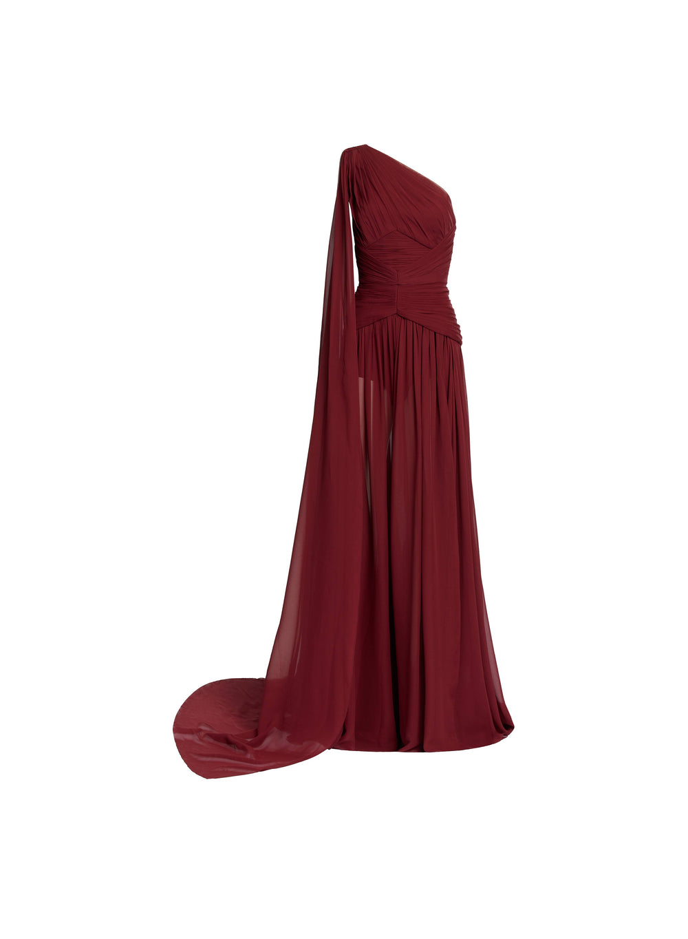 green emerald velvet dress Empire-Waist Plus-Size Long Prom Dress 7493C Emerald / 16 main image 1