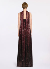 Sequin Embroidered Long Dress (PP)