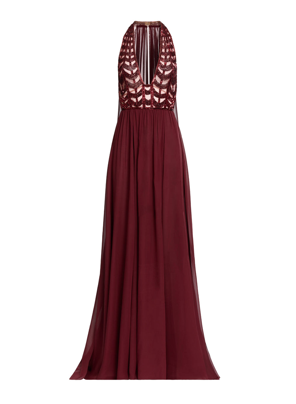 chinese dress ladies Silk and Velvet Long Dress