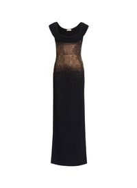 Embellished Knit Long Dress