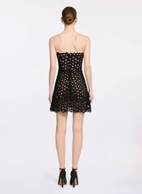 Macramé Short Dress