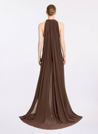 Silk Long Dress