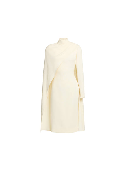Asymmetrical Cape Cady Dress