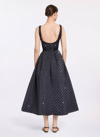 Polka Dot Midi Dress