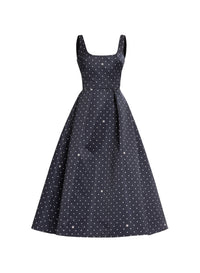 Polka Dot Midi Dress