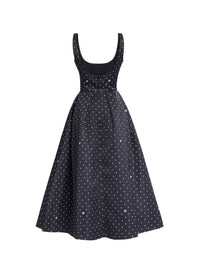 Polka Dot Midi Dress