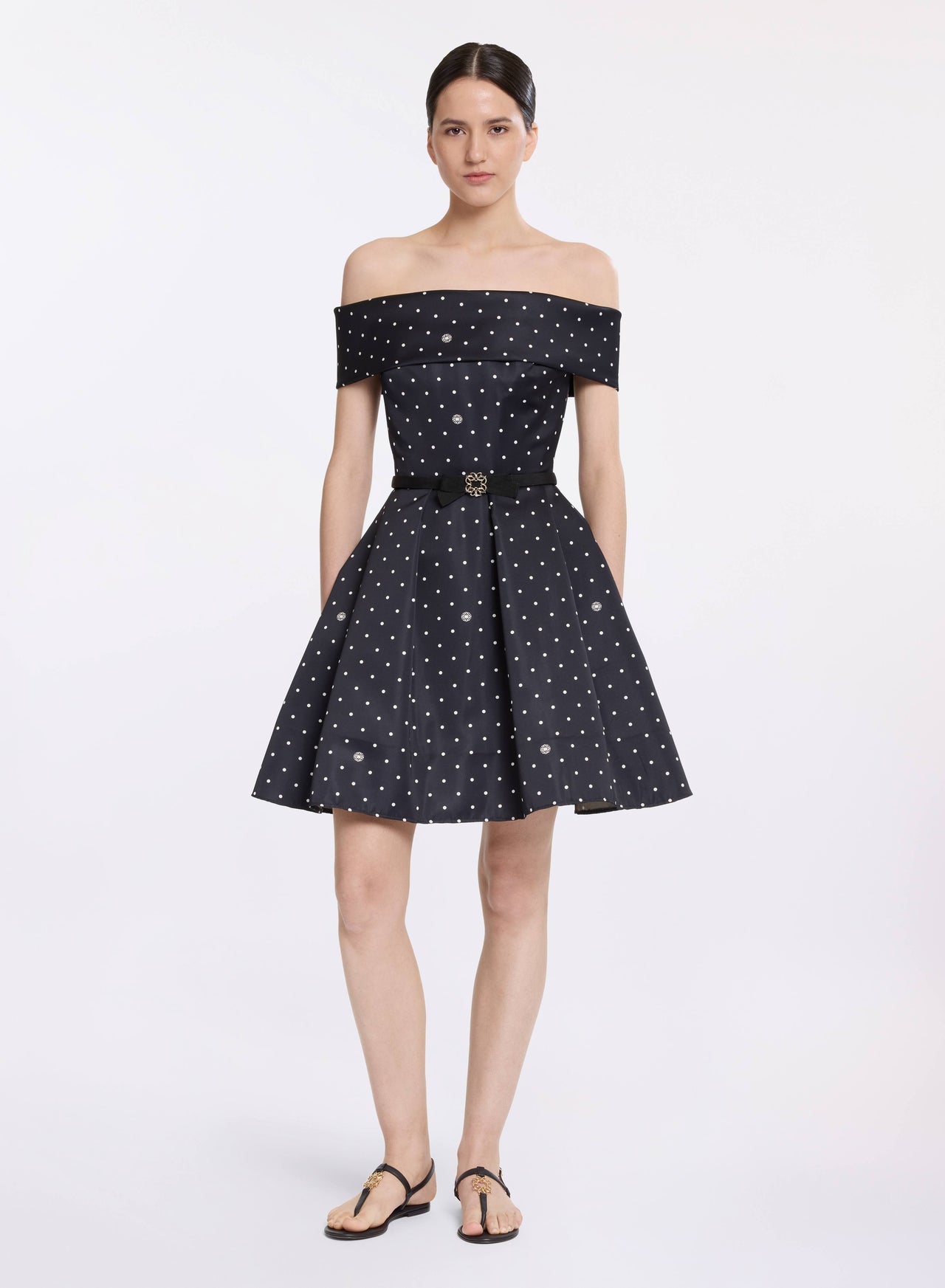 Polka Dot Short Dress ELIE SAAB Polka Dot Short Dress ELIE SAAB