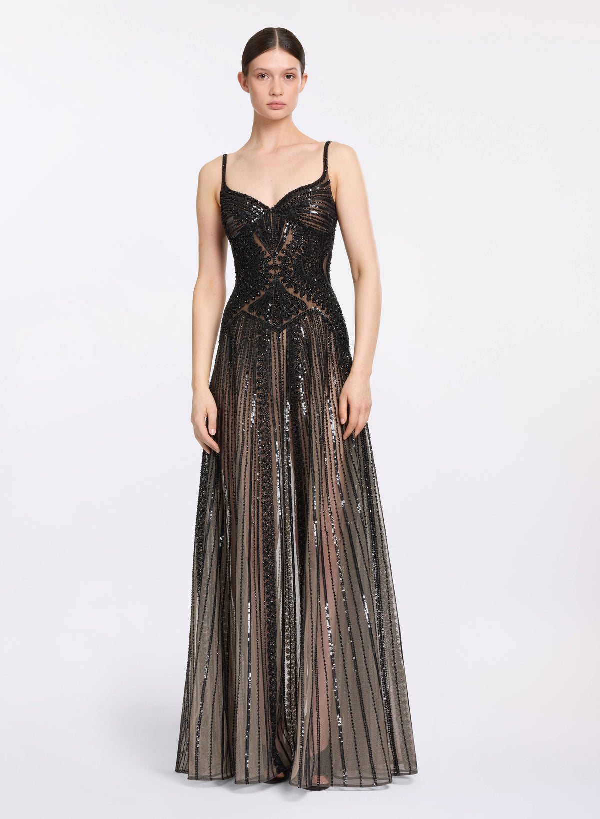 Bead Embroidered Dress