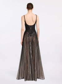 Bead Embroidered Dress