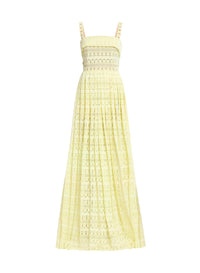 Macramé Long Dress