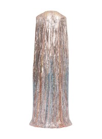 Multicolor Sequin Embroidered Dress OK