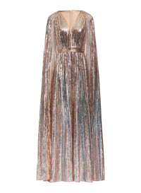 Multicolor Sequin Embroidered Dress OK