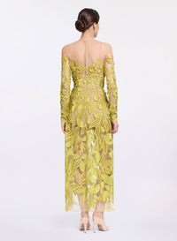 Embroidered Tulle Dress