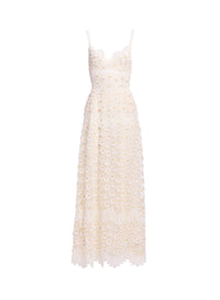 Tulle Embroidered Macram‚ Dress