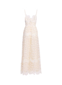 Tulle Embroidered Macram‚ Dress