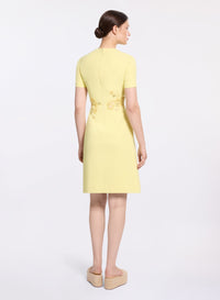 Embellished Cady Midi Dress