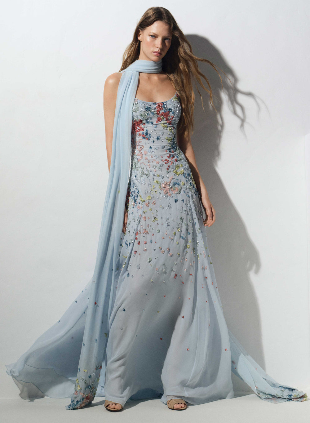 princess polly baby blue dress Wedding Guest – ELIE SAAB