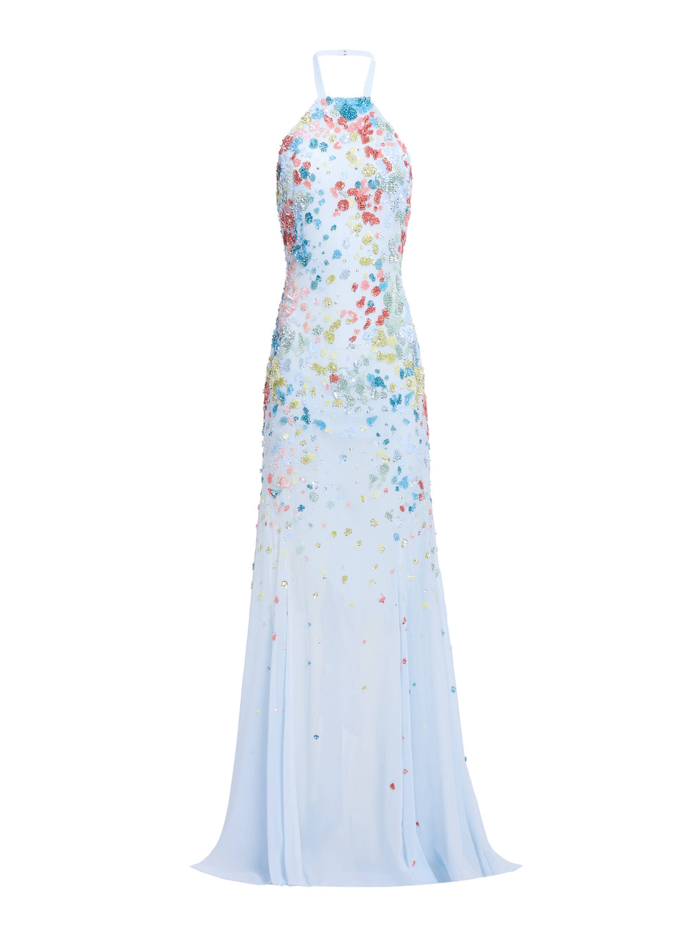 elie saab bead embroidered long dress Women's Dress main image 1