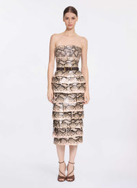 Python Leather Dress (PR)