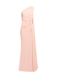 One-Shoulder Jersey Long Dress
