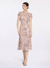 Open Back Midi Dress