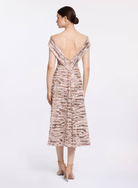 Open Back Midi Dress