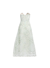 Bead Embroidered Midi Dress