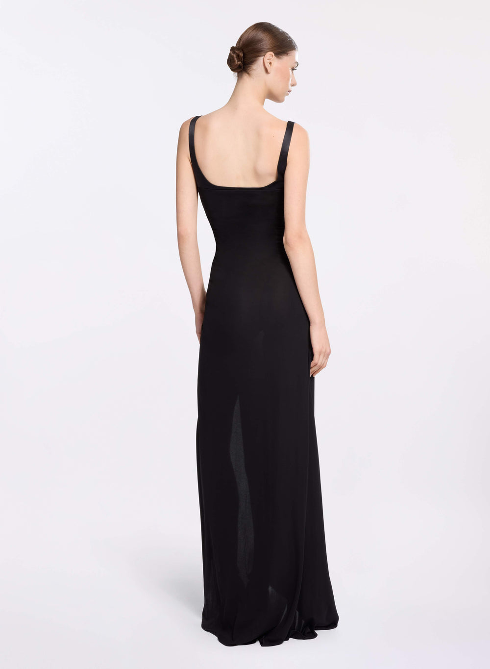 elie saab evening dresses sale Elie Saab Pleated Silk Chiffon Gown FR 36 (US 4)