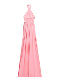 Silk Halter Dress