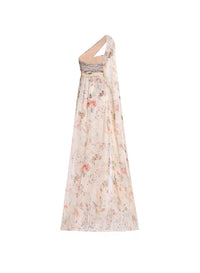 Floral Print Long Dress